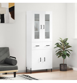 Buffet haut Blanc brillant...