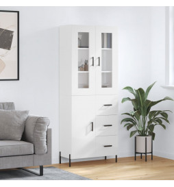 Buffet haut Blanc brillant...