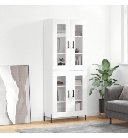 Buffet haut Blanc brillant...