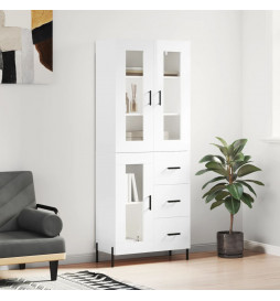 Buffet haut Blanc brillant...