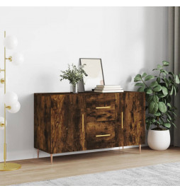 Buffet chêne fumé 100x36x60...