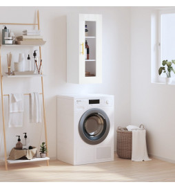 Armoire murale blanc...