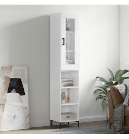 Buffet haut Blanc brillant...