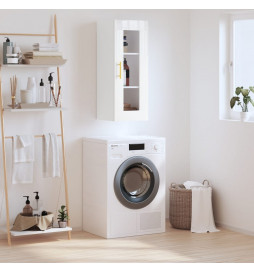 Armoire murale blanc...