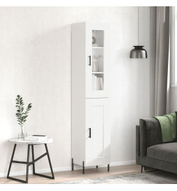 Buffet haut Blanc brillant...