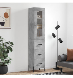 Buffet haut Gris béton...
