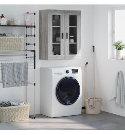 Armoire murale sonoma gris...