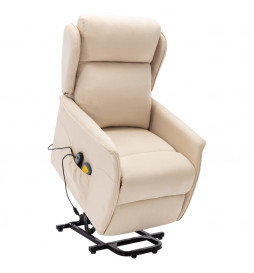 Fauteuil de massage Crème...