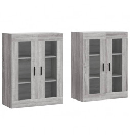 Armoires murales 2 pcs...