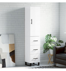 Buffet haut Blanc brillant...