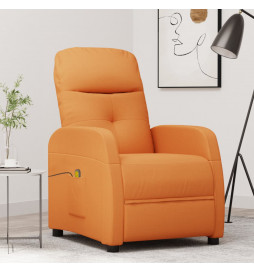 Fauteuil de massage jaune...