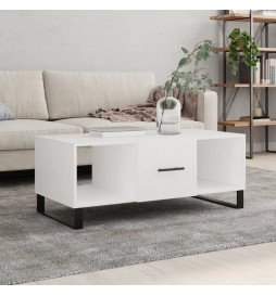 Table basse blanc 102x50x40...