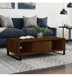 Table basse chêne marron...
