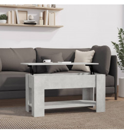 Table basse Gris béton...