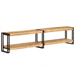 Meuble TV 180x30x40 cm bois...