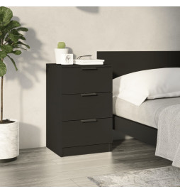 Table de chevet noir...