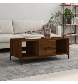 Table basse chêne marron...