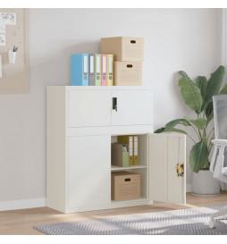 Classeur blanc 90x40x110 cm...
