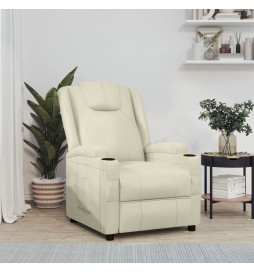 Fauteuil inclinable Blanc...
