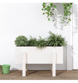 Jardinière blanc 62x30x38...