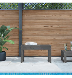 Banc de jardin gris...