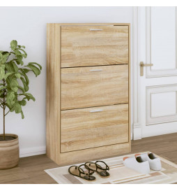 Armoire à chaussures Chêne...