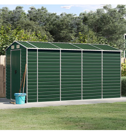 Abri de jardin vert...