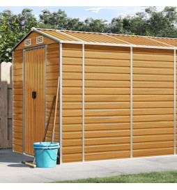 Abri de jardin marron clair...