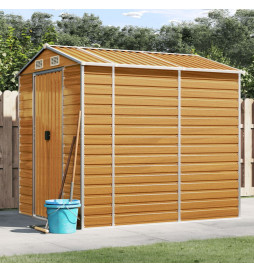 Abri de jardin marron clair...