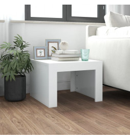 Table basse Blanc 50x50x35...