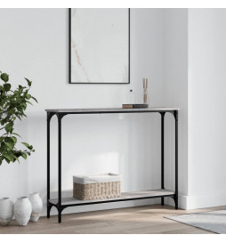 Table console sonoma gris...