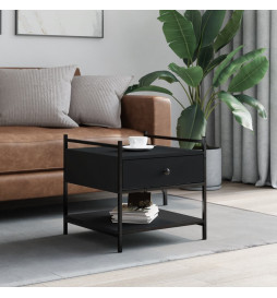 Table basse noir 50x50x50...