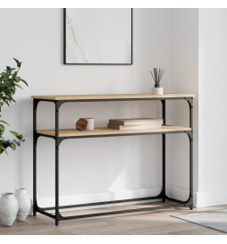 Table console chêne sonoma...