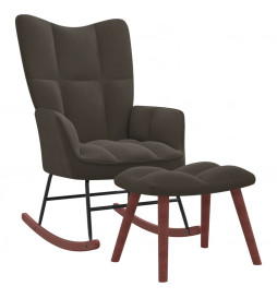 Chaise à bascule avec...