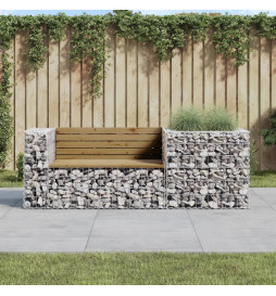 Banc de jardin avec panier...