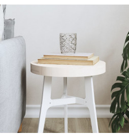 Dessus de table rond blanc...