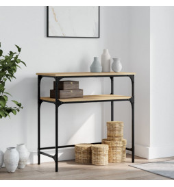 Table console chêne sonoma...