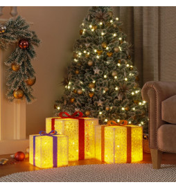 Boîtes de Noël lumineuses 3...