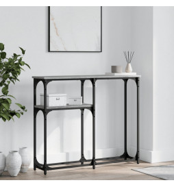 Table console sonoma gris...
