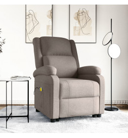 Fauteuil de massage Taupe...