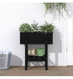 Jardinière noir 62x30x69 cm...