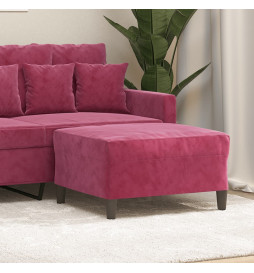 Repose-pied Rouge bordeaux...