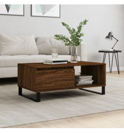 Table basse Chêne marron...