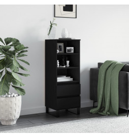Buffet haut Noir 40x36x110...