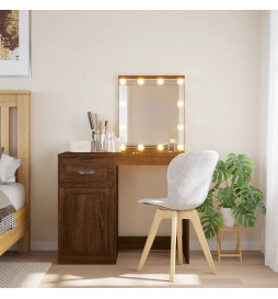 Coiffeuse avec lumières LED...