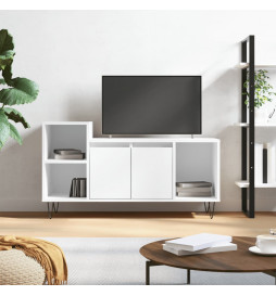 Meuble TV Blanc 100x35x55...