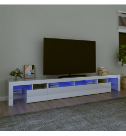 Meuble TV avec lumières LED...