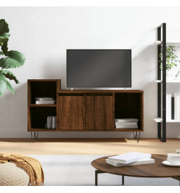 Meuble TV Chêne marron...