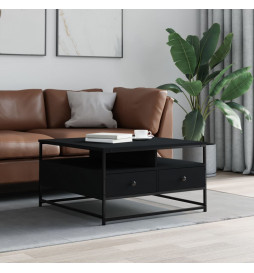 Table basse noir 80x80x45...