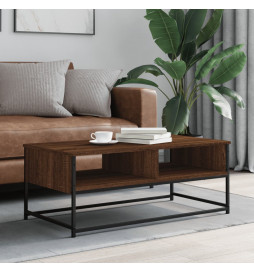 Table basse chêne marron...